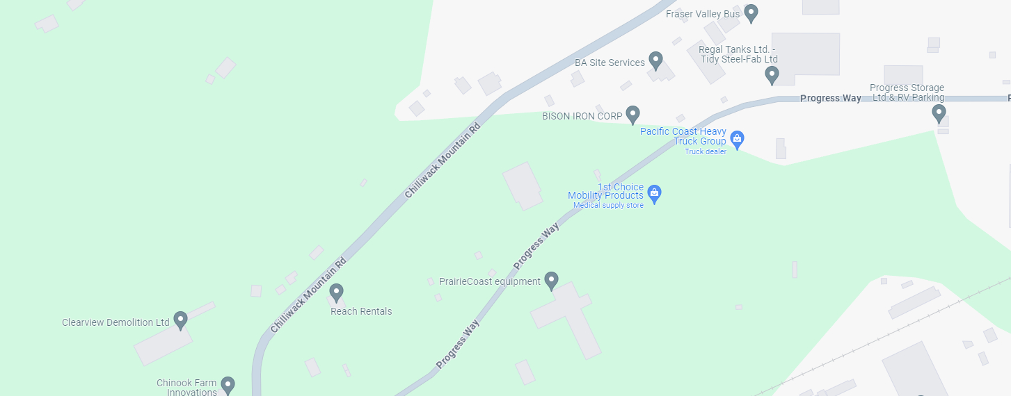 chilliwack map